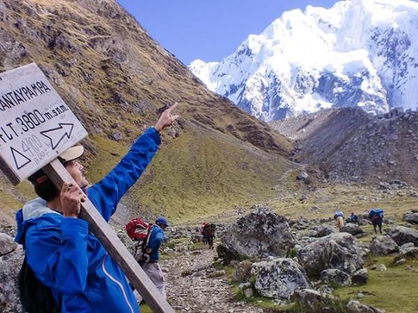 Salkantay budget trek to Machu Picchu