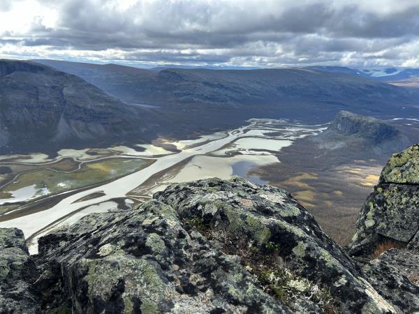 Autumn in Lapland hiking vacation, small group