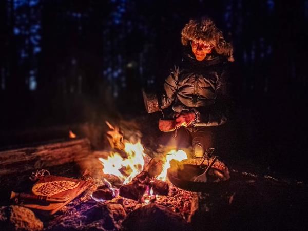 Northern Lights and wildlife vacation in Swedish Lapland