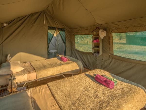 Botswana mobile tent safari