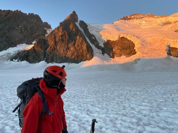 French Alps climbing vacation