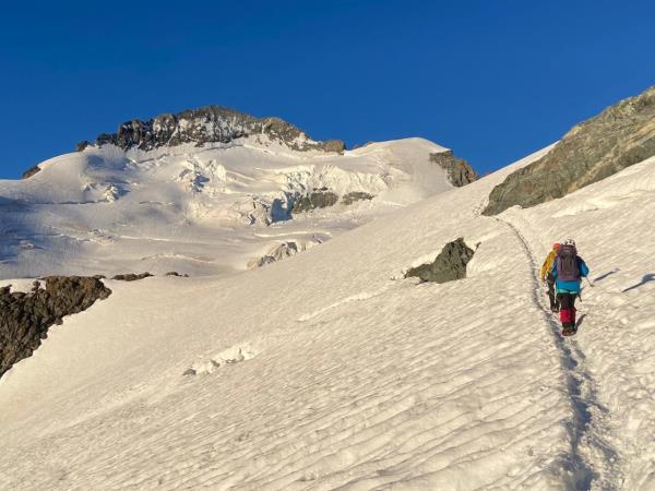 French Alps climbing vacation