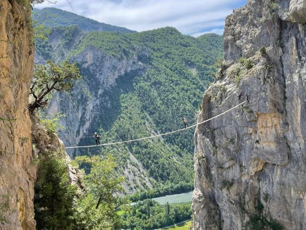 Via ferrata vacation in France