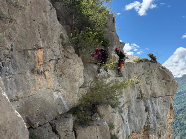Via ferrata vacation in France