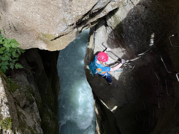 Via ferrata vacation in France