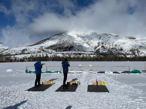 Winter activity vacation in the French Alps