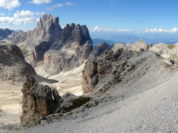Dolomites guided hut to hut hiking vacation