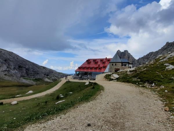 Dolomites guided hut to hut hiking vacation