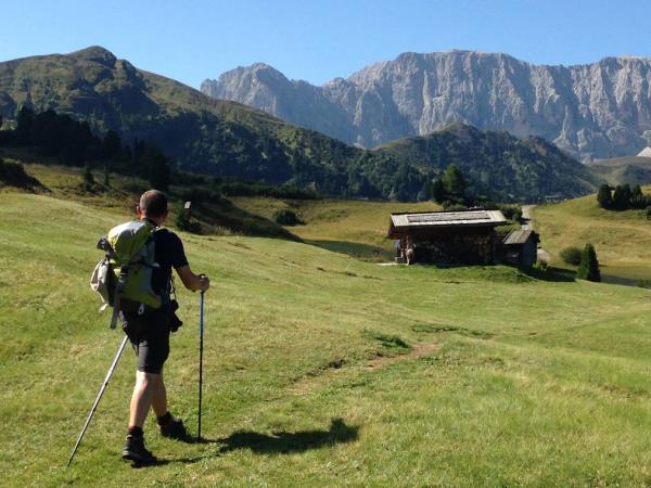 Dolomites guided hut to hut hiking vacation