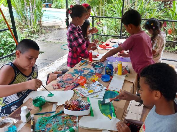 Costa Rica family vacation, Caribbean experience