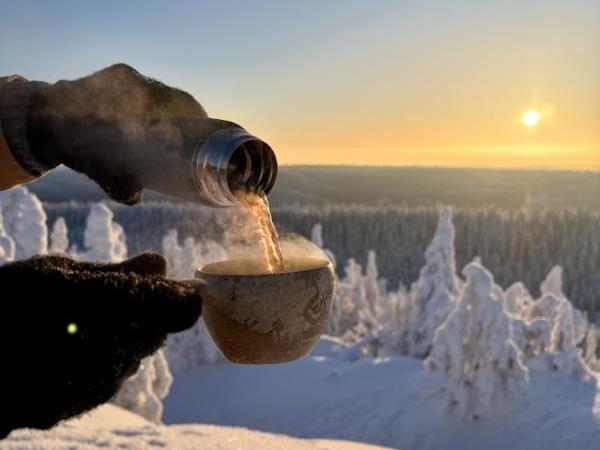 Finland winter activity vacation