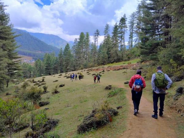 Bhutan hiking and yoga vacation