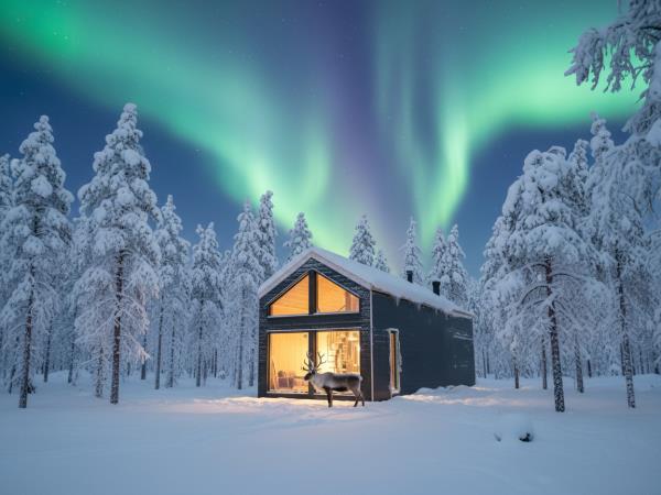 Christmas or New Year 2026 in Lapland