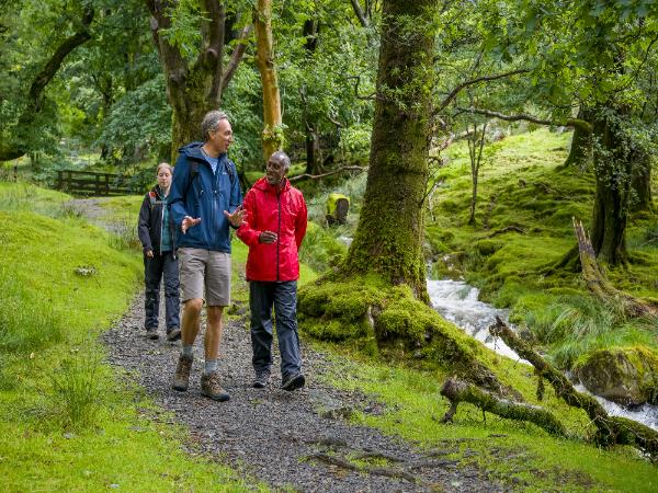 Lake district moderate to challenging hiking vacation