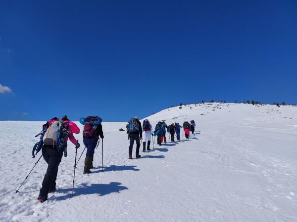 Winter snowshoeing vacation in Bulgaria