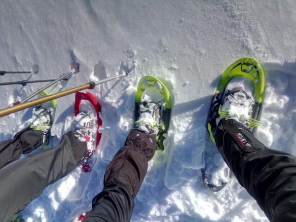 Winter snowshoeing vacation in Bulgaria