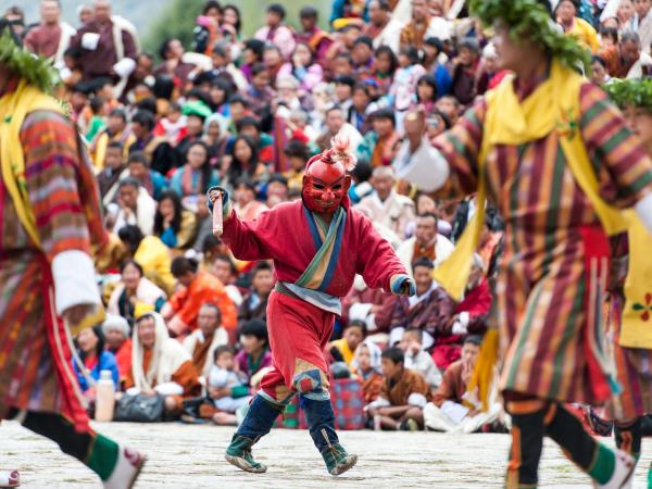 Bhutan Paro festival small group tour