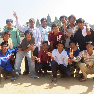 Group at Angkor Wat