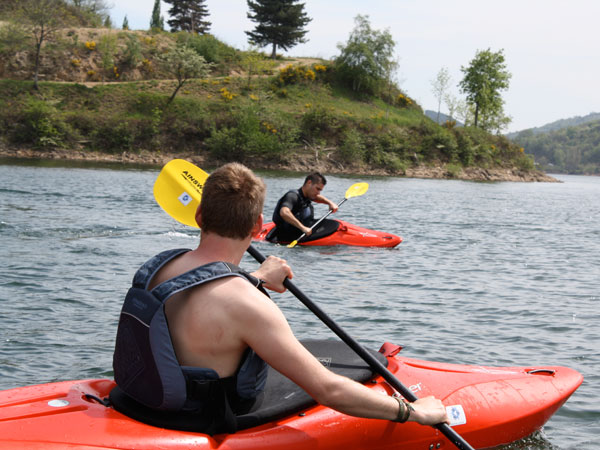 Learn how to kayak vacation in the Ardeche, France