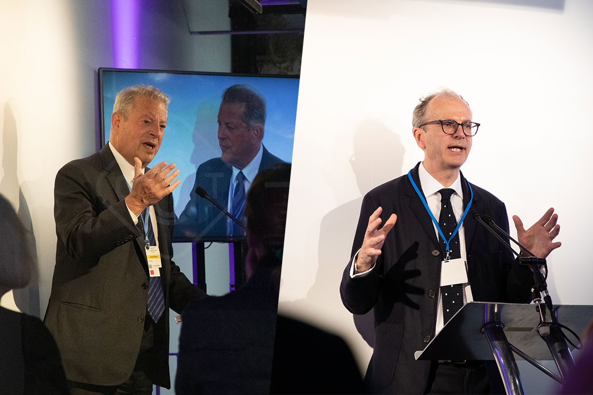 Al Gore and Justin Francis, Responsible Travel. COP26