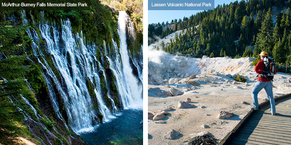 McArthur-Burney Falls and Lassen Vilcanic National Park