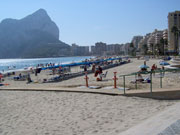Calpe beach.jpg, Valencia. Photo by Lisa Joanes