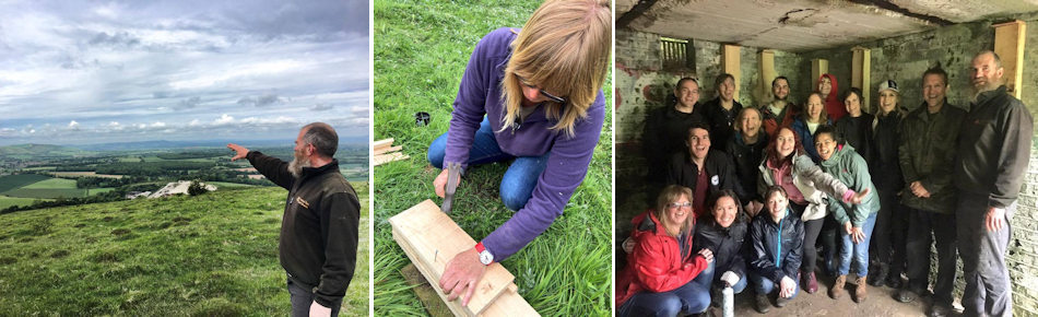 South Downs office volunteer day