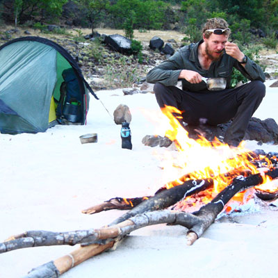 Chaz Powell tent