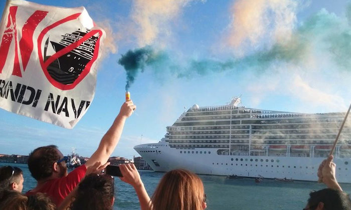 Venice cruise ships campaign
