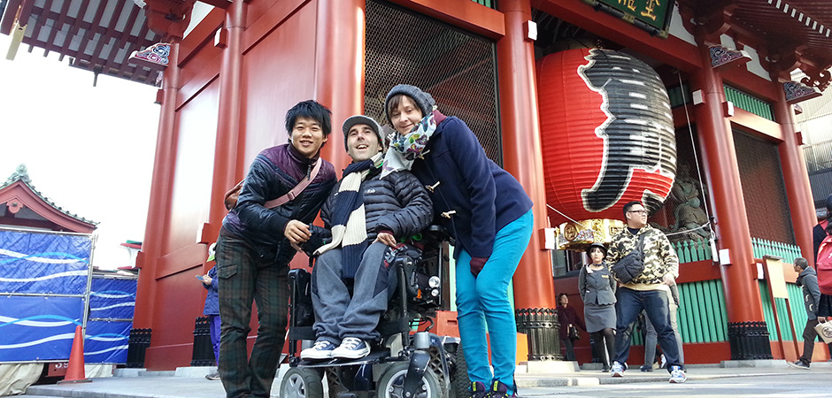 Image Martyn Sibley in Japan