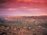 Sunset over Elder Range, South Australia. South Australia Tourist Board