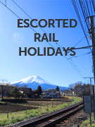Escorted rail vacations