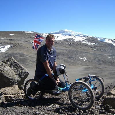 Cycling in mountain