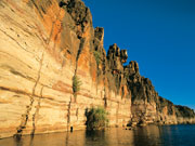 Geikie Gorge in Western Australia. Photo by Tourism Western Australia