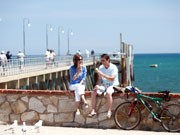 Glenelg pier, South Australia. South Australia. Photo by South Australia Tourist Board