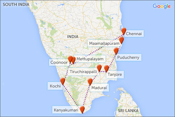 tamilnadu rail route map