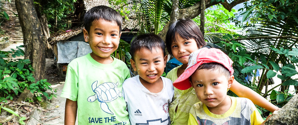 Local children