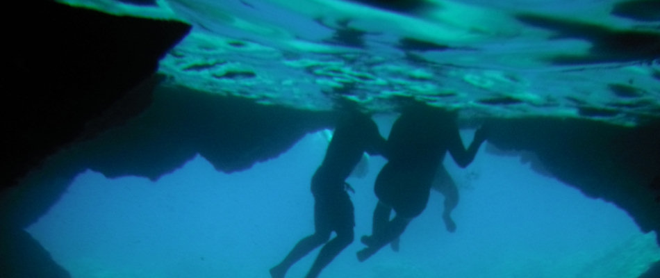 Sea cave on sipan