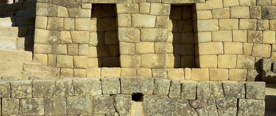 Stones at Machu Picchu