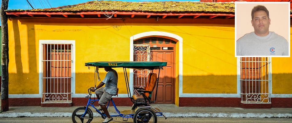 Cuban colours and (inset) Yazel Peterssen