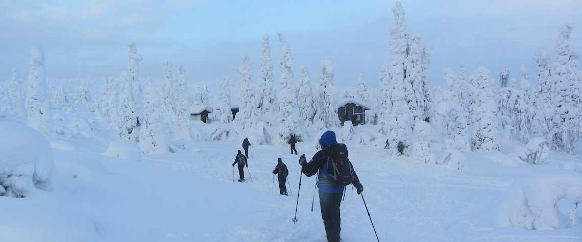 Snowshoeing