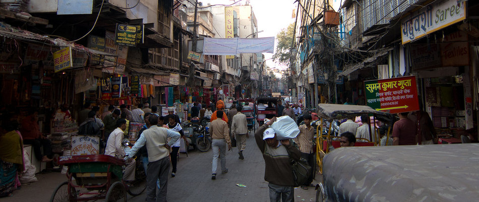 Old Delhi street