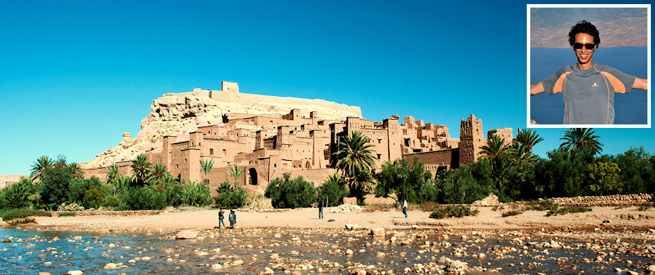 Aït Benhaddou and (inset) Mohamed Merri