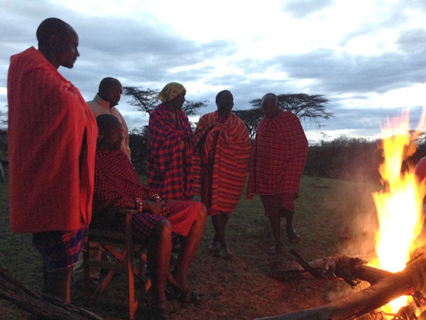 Jumping with the Masaai