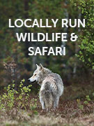 Locally run wildlife & safari vacations Locally run wildlife & safari vacations