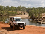 Checking the map on the Gibb River Road. Photo by Nick Haslam