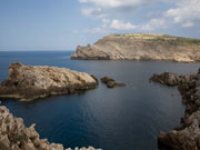 Fornells coastline, Menorca. Photo by Nick Haslam