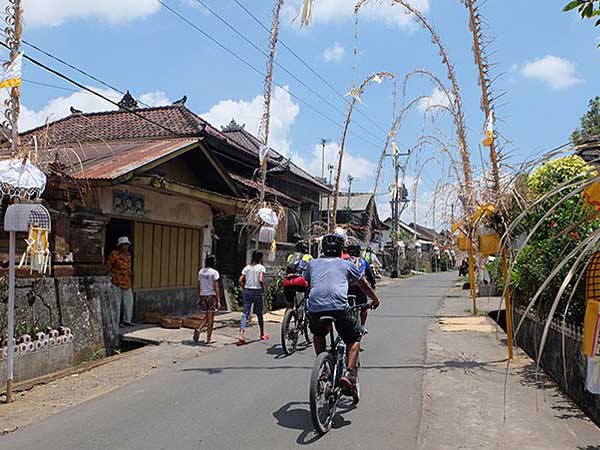 Indonesia biking vacation, Bali and Java