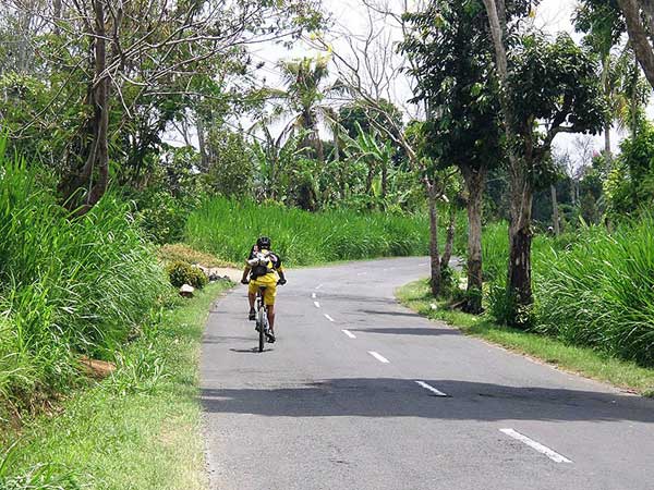 Indonesia biking vacation, Bali and Java