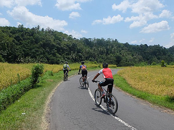 Indonesia biking vacation, Bali and Java